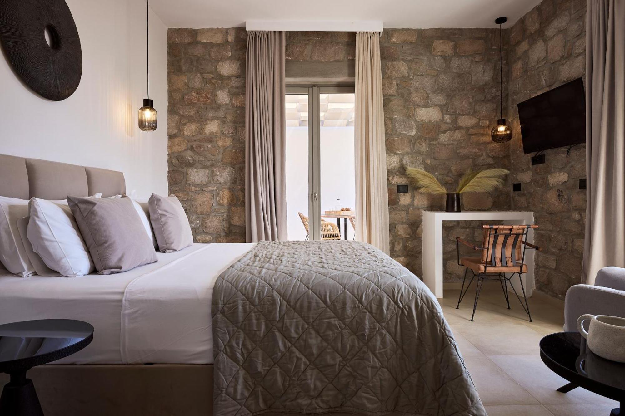 Kedros Milos Suites Adámasz Szoba fotó